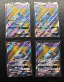 Pokemon Jirachi GX Unified Minds Holo Promo Card 79a/236 NM Lot Of 4 - Image 1
