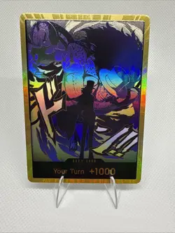 DON!! Card (Rob Lucci) (Gold) Premium Booster -The Best- Vol. 2 Foil - Image 1