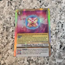 X Antibody Proto Form EX5-070 Digimon Option Foil Bandai English Card - Image 1