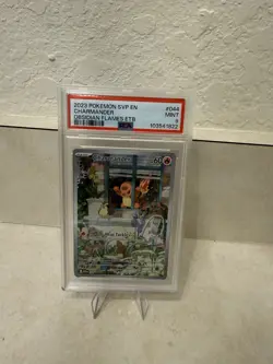 Charmander Obsidian Flames ETB Promo Card 044 PSA 9 - Image 1
