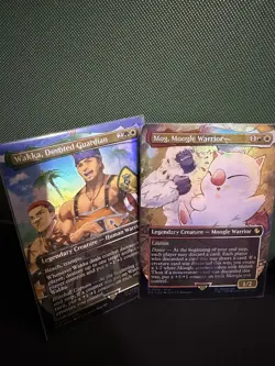 LOT of 4 Chocobo Track Foil Cards! Mint Condition. Wakka, Tifa, Mog, Stiltzkin! - Image 3