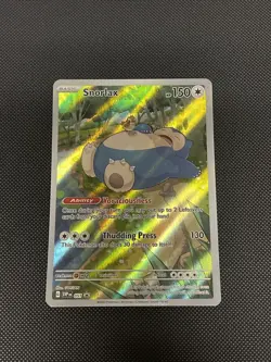 Snorlax 051 Promo Card SV Scarlet & Violet 151 - Image 1