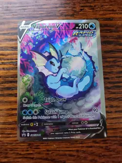 NM Vaporeon V SWSH181 SWSH: Sword & Shield Promo Cards Holo - Image 1