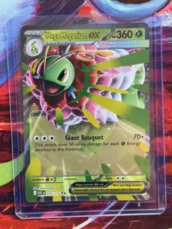 Pokemon Mega EX Card Lot – Meganium Feraligatr Charizard Lopunny Holo - Image 1
