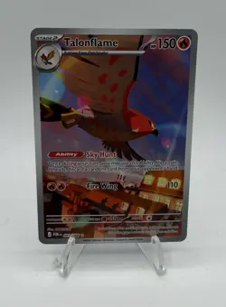 Pokemon Talonflame 150HP POR EN 091/088 Stage 2 Holo Bird Flame Card - Image 1