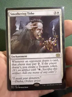 MINT Smothering Tithe Double Masters, Magic MTG Card, LOOK! - Image 1