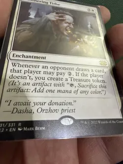 MINT Smothering Tithe Double Masters, Magic MTG Card, LOOK! - Image 2