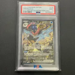 Greninja ex 132 Sv: Scarlet & Violet Promo Card PSA 9 - Image 1