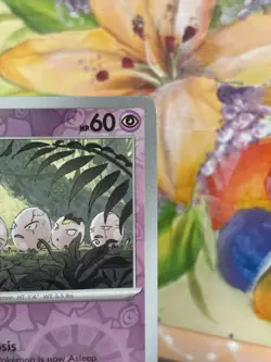 Exeggcute 023/091 Sv: Paldean Fates (PAF) Near Mint Reverse Holo Pokemon Card - Image 4