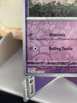 Exeggcute 023/091 Sv: Paldean Fates (PAF) Near Mint Reverse Holo Pokemon Card - Image 5