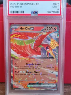 Pokemon TCG Ho-oh ex Pokemon: Trading Card Game Classic 007/034 Holo PSA 9 - Image 1