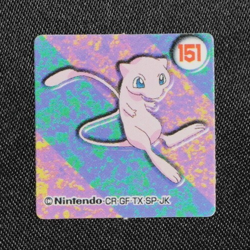 NM Pokemon Bros Brothers Mew 151 Nintendo Mini Card Square Japanese F8269 - Image 1
