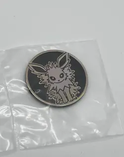 Sanders Jolteon Coin Pokemon Card Game Collection 5th Edition TCG Gacha Japan - Image 3