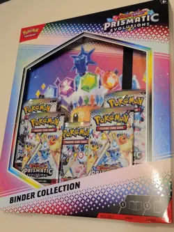 Prismatic Evolutions Binder Collection - Sealed Pokemon - 5 Booster Packs - Image 2