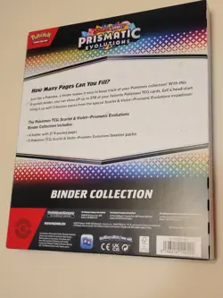 Prismatic Evolutions Binder Collection - Sealed Pokemon - 5 Booster Packs - Image 3