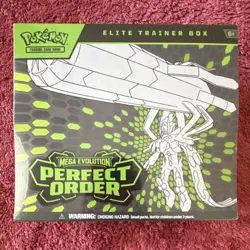 Pokemon Mega Evolution Perfect Order Elite Trainer Box - Image 1
