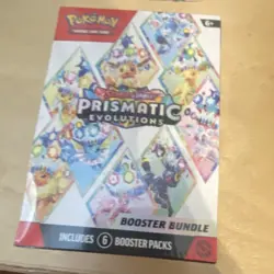 Pokemon Prismatic Evolutions Booster Bundle Box - 6 Booster Packs - Image 1