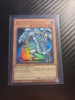 Yu-Gi-Oh! Blue-Eyes White Dragon LCKC-EN001 Ultra Rare Unlimited - Image 1