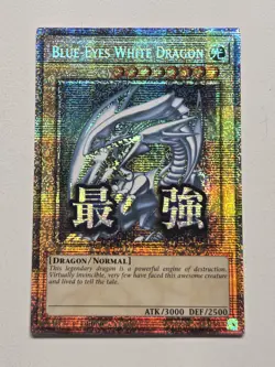 Blue-Eyes White Dragon RA05-EN085 Starlight Rare Stamped Yugioh 1st Edition Set - Image 2