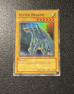 Yugioh Luster Dragon LOD-050 Super Rare LP - Image 1