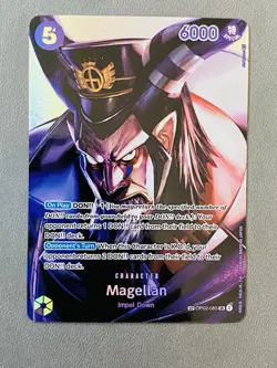 Magellan - OP02-085 SR - SP - Alt Art - One Piece - English NM - Image 1