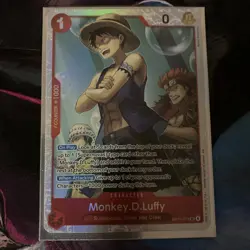 Bandai Monkey.D.Luffy OP14-013 Holo One Piece - Image 1