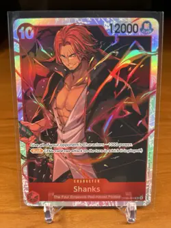 Shanks OP09-004 SR ONE PIECE - Emperors in the New World - English NM - Image 1