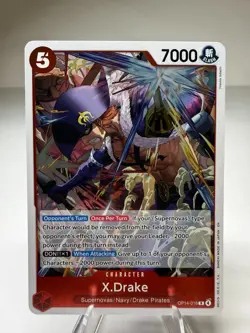 X.Drake OP14-016 One Piece Azure Sea's Seven Foil - Image 1