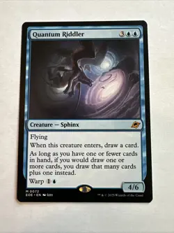 Quantum Riddler #0072 EOE M (Non-Foil) - MTG Edge of Eternities - Image 1