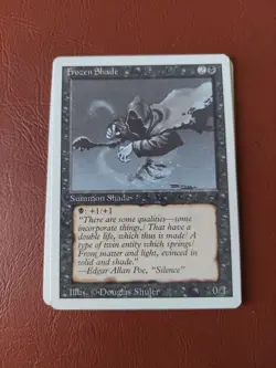 Frozen Shade | MtG Magic Revised Edition | English NM X 3 CARDS LOT - Image 1