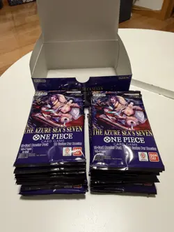 🔥 One Piece OP-14 EB04 The Azure Sea's Seven 18x Dead Booster Pack Lot 🔥 - Image 2