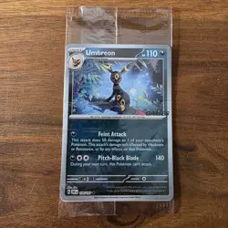 Umbreon - 130/197 - Reverse Holo EB Games Stamp - Sealed Promo - Pokemon Card - Image 1