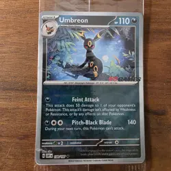 Umbreon - 130/197 - Reverse Holo EB Games Stamp - Sealed Promo - Pokemon Card - Image 2