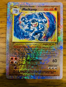 NM! Machamp (15/110) Legendary Collection Reverse Holo Pokemon Card! FAST P&P! - Image 1
