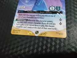 Disney Lorcana Challenge Elsa Ice Maker DLC Exclusive Non Foil Promo Card 6/C2 - Image 2
