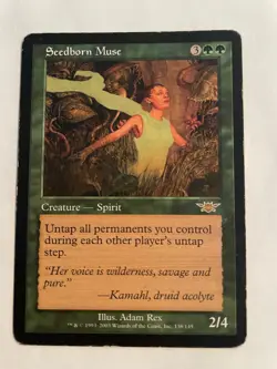 MP Seedborn Muse Legions Regular Mtg Magic the Gathering - Image 1