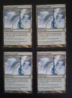 Magic the Gathering MTG Darksteel Citadel Set of Four Lightly Played - Image 1
