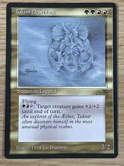 MTG - Tuknir Deathlock - Legends - NM English Magic 1994 - Image 1