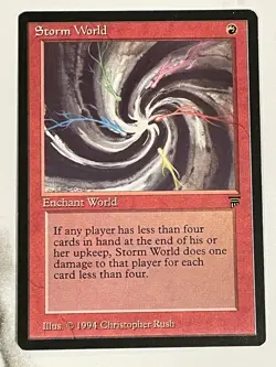 MTG - Storm World - Legends - NM English Magic 1994 - Image 1