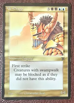 Ur-Drago - MtG Legends - Rare NM 1994 - Image 2