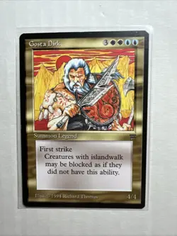 MTG Legends Gosta Dirk M/NM 1994 - Image 1