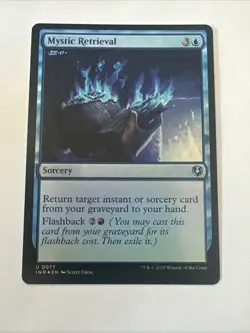 Mystic Retrieval - 77 - Foil - INR - NM - MTG Magic the Gathering - Image 1
