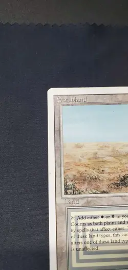 Scrubland - MtG Revised/3rd Ed. - Rare MP 1994 (card two) - Image 2