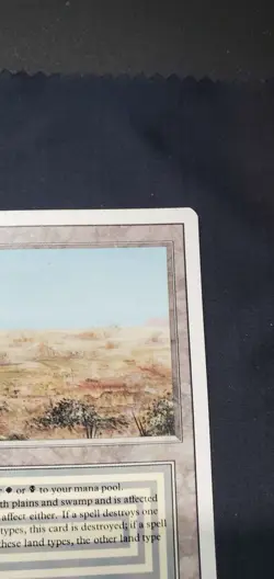 Scrubland - MtG Revised/3rd Ed. - Rare MP 1994 (card two) - Image 3