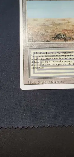 Scrubland - MtG Revised/3rd Ed. - Rare MP 1994 (card two) - Image 5