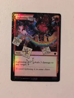 Lightning Bolt POOL PARTY FOIL 2026 MTG Secret Lair Drop Deadpool - Image 1