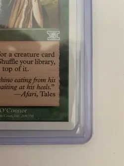 Worldly Tutor Classic Sixth Edition Mtg Magic the Gathering 1999 mint - Image 2