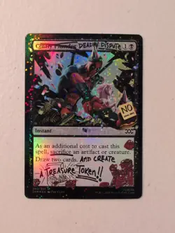 Deadly Dispute POOL PARTY FOIL 2026 MTG Secret Lair Drop Deadpool - Image 1