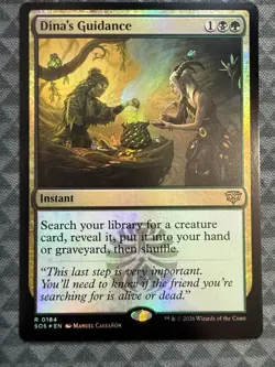 MTG Dina’s Guidance #0184 Foil Rare Secrets of Strixhaven (SOS) - Image 2