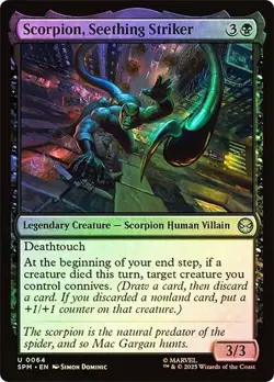 Scorpion, Seething Striker (0064) - Marvel's Spider-Man - Uncommon (Foil) - Image 1